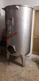 SERBATOIO INOX 1.000 LITRI OLIO VINO 1000 LT