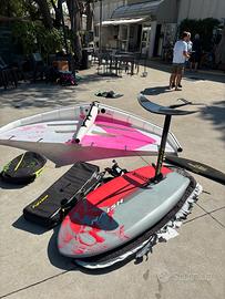 Set completo Wingfoil Tavola e Foil Naish+Wing 4m 