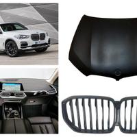 BMW X5 musata cofano parafango fanale rinforzo G05