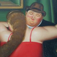 Copia pittore Botero