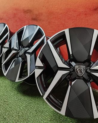 Cerchi Peugeot 208 2008 3008 308 CC 7x17 ET32