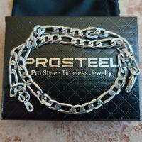 collana catena figaro 