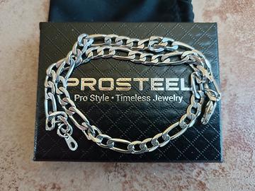 collana catena figaro 