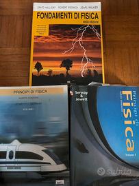 Tre libri universitari di Fisica