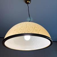 Lampadario sospeso vintage in vetro di Murano