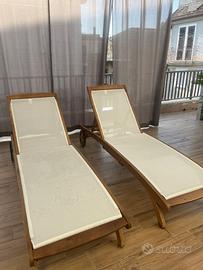 Sdraio per piscina giardino terrazza