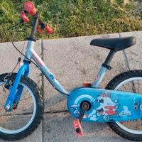 Bicicletta Dechatlon con rotelle