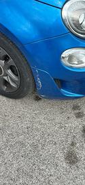 fiat 500 sport  blu