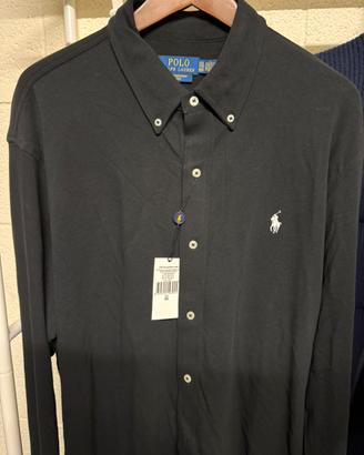 Camicia Polo Ralph Lauren nera