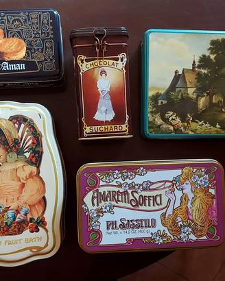 vecchie latte da collezione 