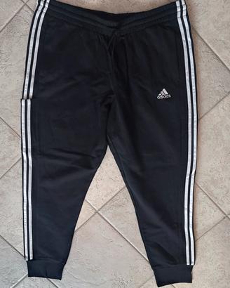 Pantaloni tuta Adidas originali neri Nuovi - 2XL 