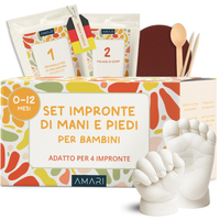 Set impronte in gesso per bambini alta qualità con
