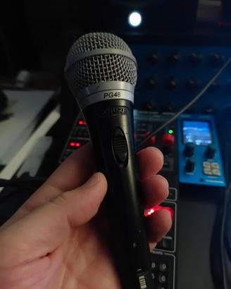 Shure PG48 microfono musica microphone recording

