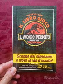 Il Mondo Perduto Jurassick Park libro gioco
