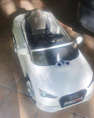 macchina 12v telecomandata bambini audi