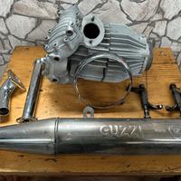 Testata moto guzzi falcone 500 con marmitta