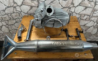 Testata moto guzzi falcone 500 con marmitta