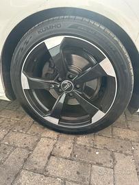Cerchi audi a4 rotor da 18 + gomme nuove