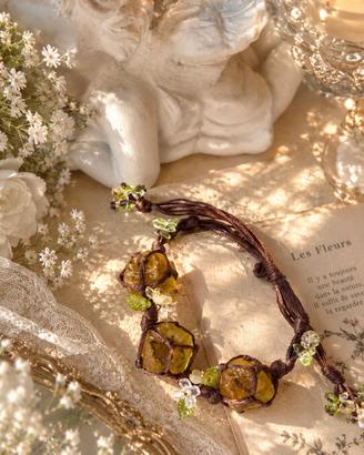 Dea dell’Osmanto 💛 Bracciale Boho