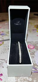 Bracciale Rigido Swarovski Originale con Cristalli