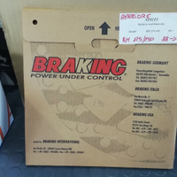 SUZUKI RM 125/250 da 88 Disco anteriore BRAKING