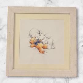 Quadro decorativo per cameretta bimbi - bambino