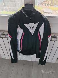 Giacca donna moto
