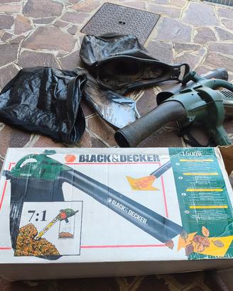 Soffiatore Aspiratore Tritafoglie Black & Decker