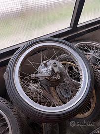 Cerchio posteriore Borrani Dunlop Malanca