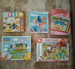  set puzzle+2 giochi 