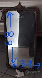 Specchio bronzo  vintage