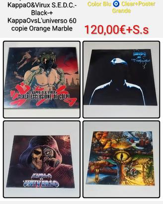 Lp Rap ita"Hard Squat Crew"KappaO&Virux BUNDLE