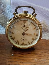 Orologio sveglia da comodino vintage anni '50