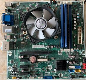 scheda madre + CPU + RAM 