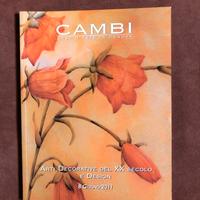 Arti decorative e Design ‘900 - Cambi 2011