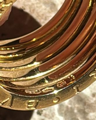 Anello Bulgari Bzero1 oro giallo 4 fasce