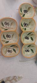 ciotole porta olive ceramica 