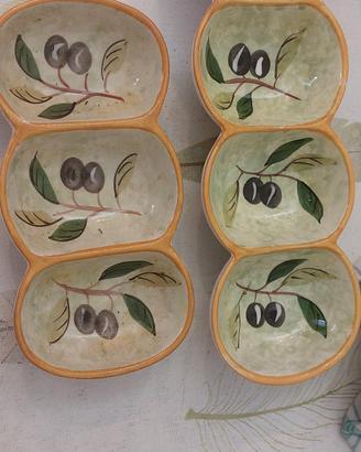 ciotole porta olive ceramica 