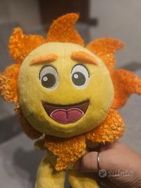 Peluche Girasole+paperotto giallo