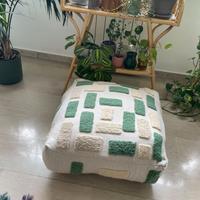 Pouf artigianale berbero nuovo