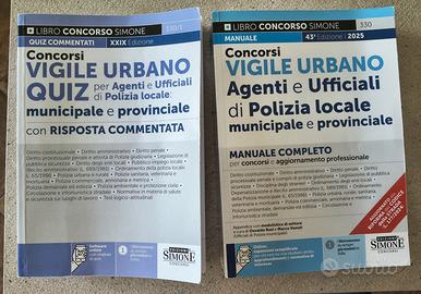 Manuale + Quiz concorso vigile urbano 