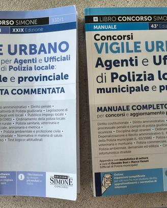 Manuale + Quiz concorso vigile urbano 