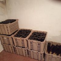 bottiglie da vino da 2 litri +6 damigiane 