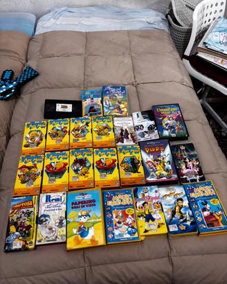 40+ VHS: Disney, L'Ape Maia, Remi e Grandi Classic