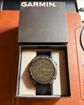 Garmin Fenix 8 Solar 47mm, con scontrino originale
