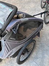 Qeridoo Kidgoo 1 sport rimorchio per bicicletta
