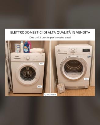 Lavatrice + Asciugatrice