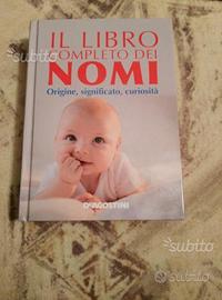 Libro dei nomi come nuovo