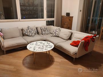 divano 5 posti angolare 