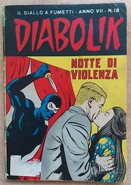 Diabolik anno VII n.18 Notte di violenza